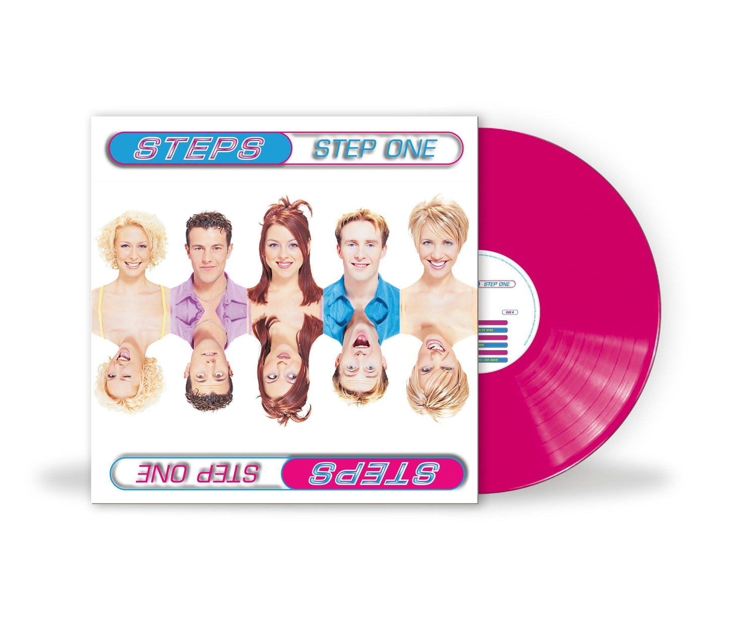 Step one neon magenta vinyl